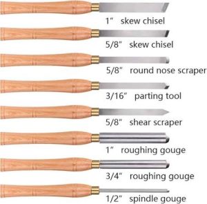 wood lathe tool set